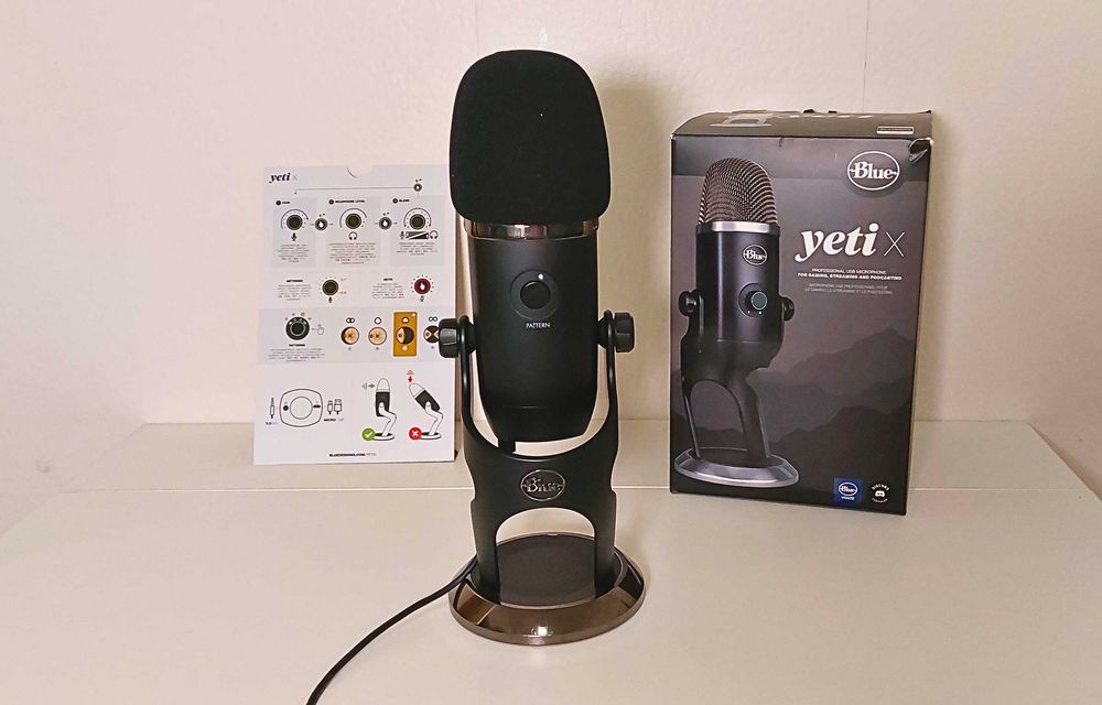 Microfone Blue Yeti X