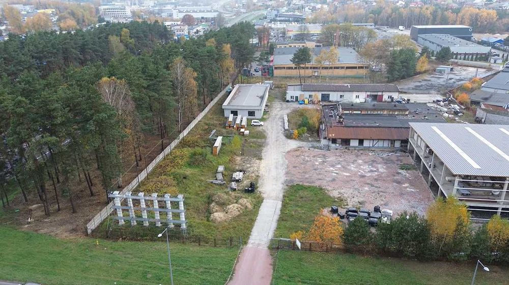 Działka komercyjna przemysłowa budowlana hala magazyn - Widok 3