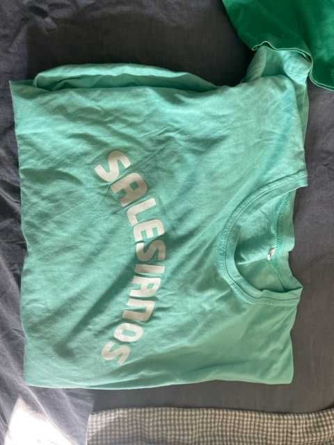 escola Salesianos t shirts de educação fisica tamanhos varios