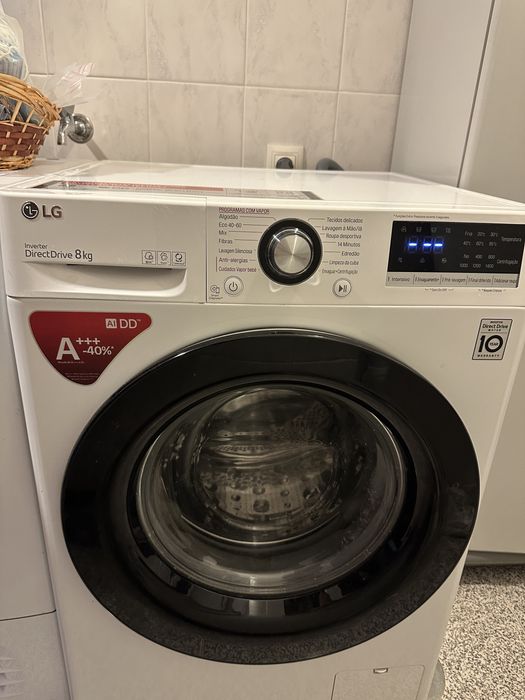 Máquina lavar roupa 8 kgs LG
