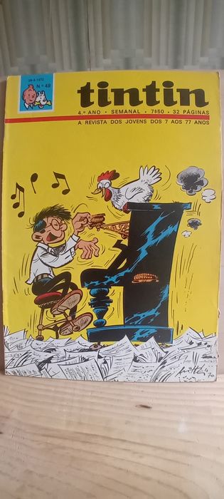 Revista tintin [preço unitário]