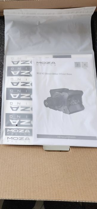 Игровой руль база moxa r12