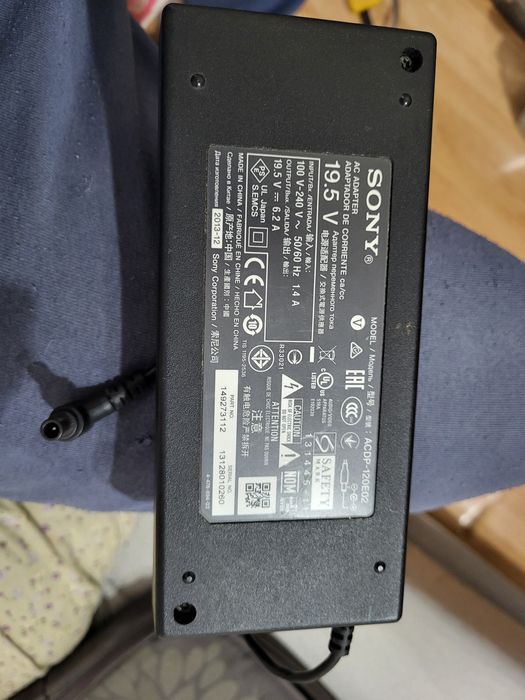 Zasilacz Sony Tv