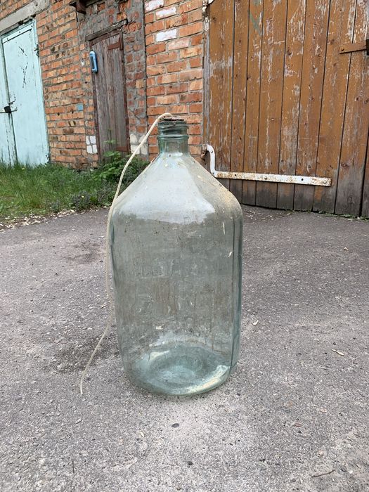 Скляний бутель 20 л