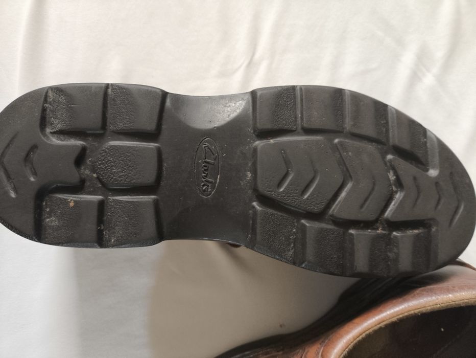 Черевики чоловічі Clarks шкіряні