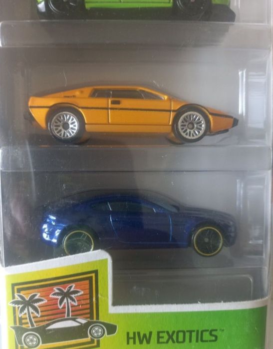 Pack 5 miniaturas hot wheels