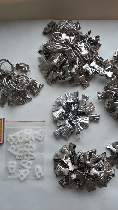 ビンテージアクセサリーのまとめセット(2、0kg-2、2kg) Фурнитура для карниза прищепки держатели ссср для штор и гардин