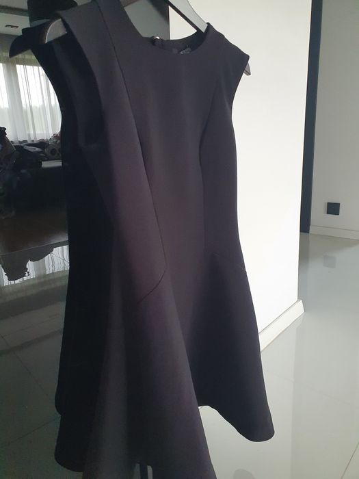 Trapezowa sukienka H&M 36 S mala czarna