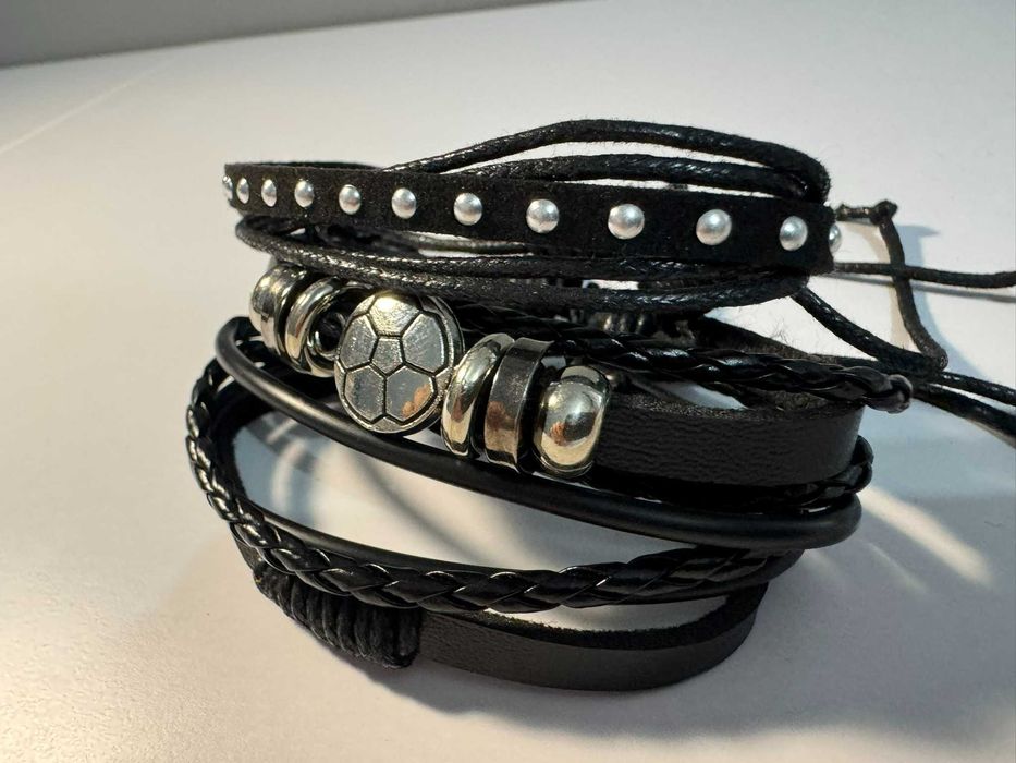 Trzy bransoletki w stylu Boho (R22)