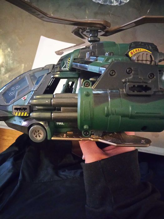 G.I. Joe vs Cobra Night Attack Chopper versão ano 2000