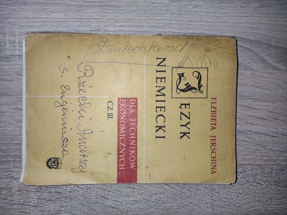 Książka Język niemiecki dla techników Jerschina