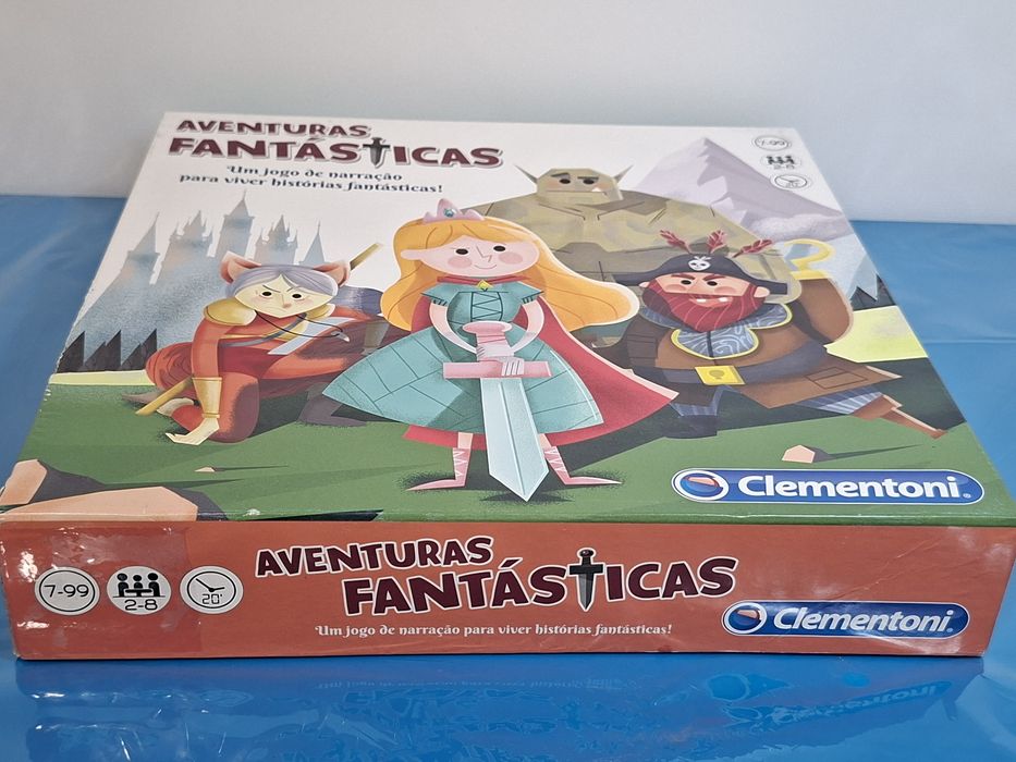Jogo tabuleiro aventuras fantásticas Clementoni