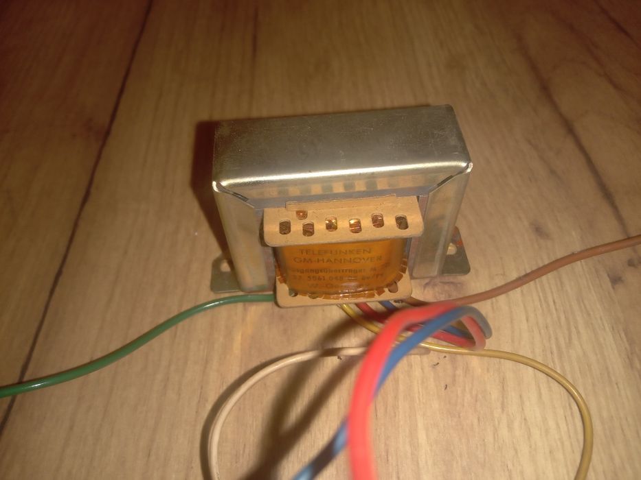 Transformator głośnikowy Telefunken na lampę Ecl86