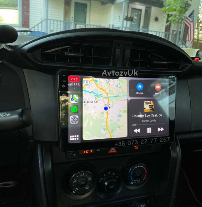 Магнітола AQUA PRIUS C Toyota GT86 C-HR CHR Subaru BRZ Пріус Андроїд 16