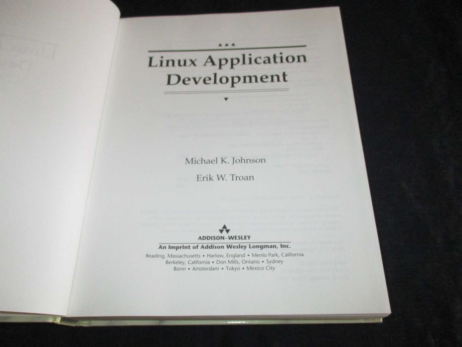 Livro Linux Application Development Johnson Troan