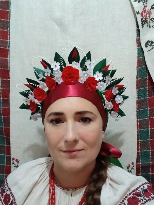 Традиційний полтавський восковий вінок