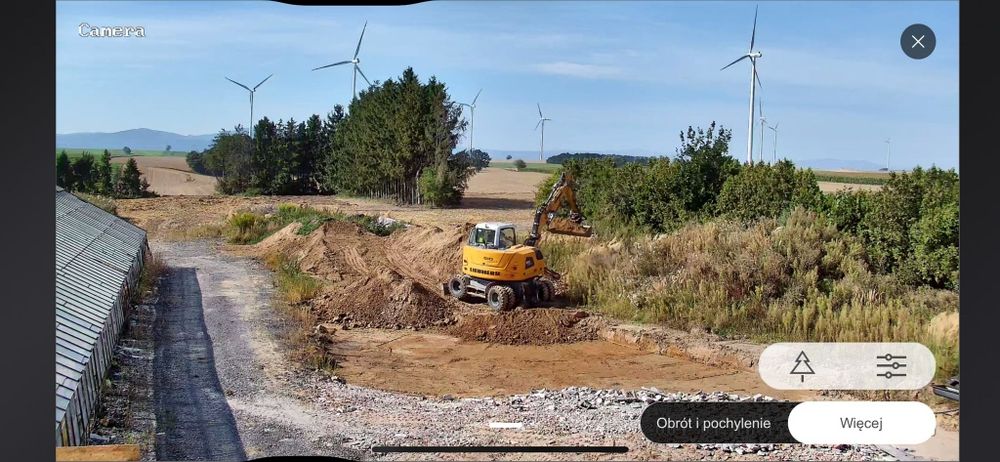 Usługi Manitou oraz koparki