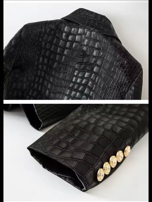 Піджак Balmain крокодил