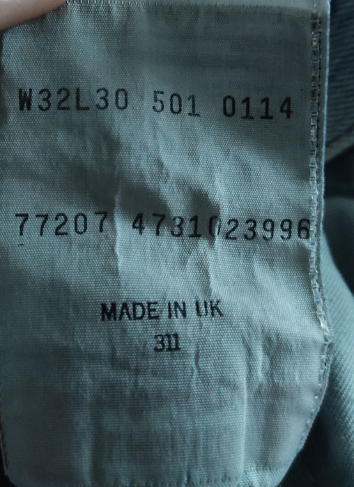 Джинси Levis 501