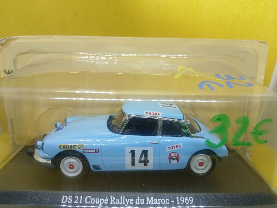 Miniaturas  Citroen, escala 1/43, em estado de novas