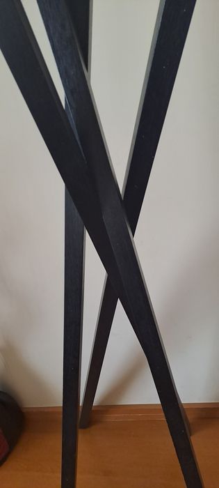 Cabide pé madeira wengué