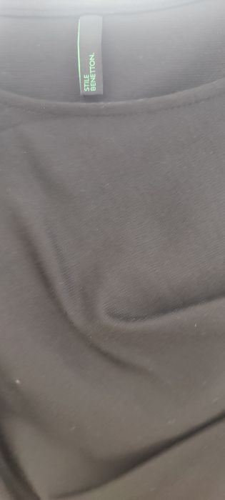 Vestido preto midi da Benetton M