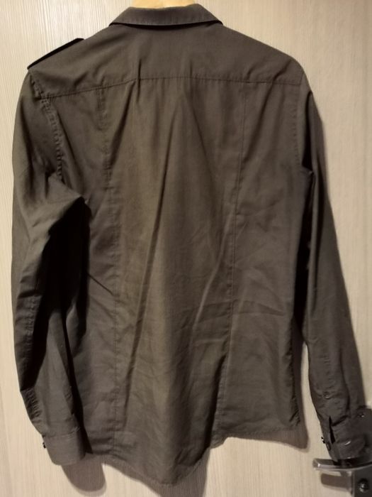 Koszula h&m zielona, khaki