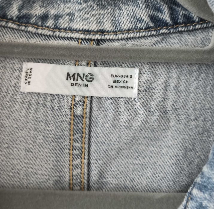 Трендовый джинсовый комбинезон MNG/Mango