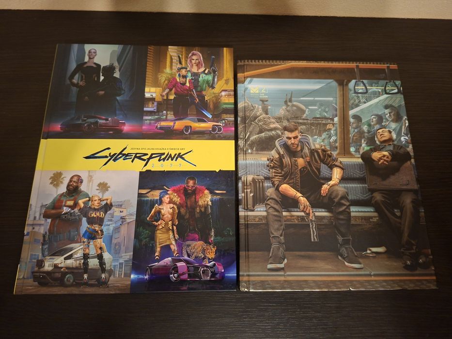 2 książki ze swiata Cyberpunk 2077