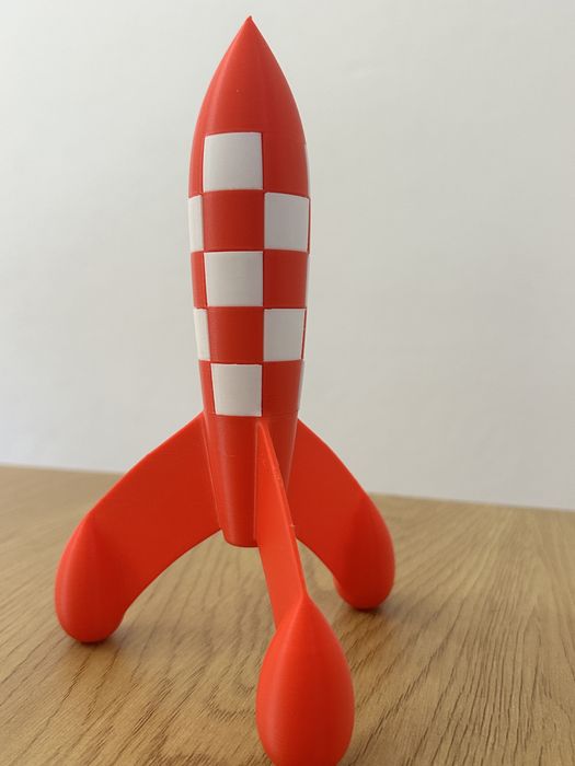 Tin tin foguete (viagem a lua)