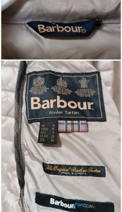 Стёганый пуховик стограмовка куртка barbour