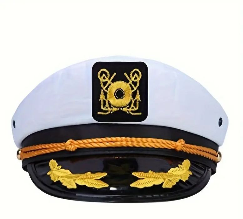 Chapéus de capitão marinheiro