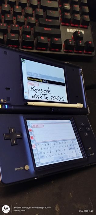 Nintendo dsi zestaw z grami