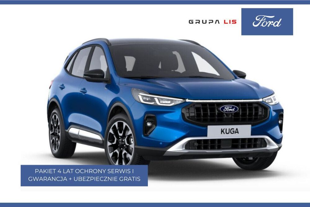Ford Kuga 2.5 FHEV 183 KM AWD Desert Island Blue ACTIVE X