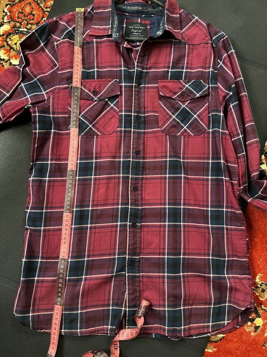 Чоловіча клітчата сорочка