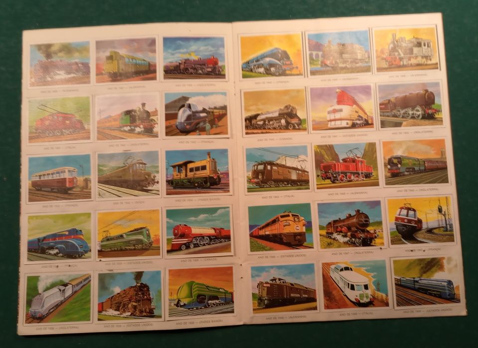 Cadernetas cromos completas