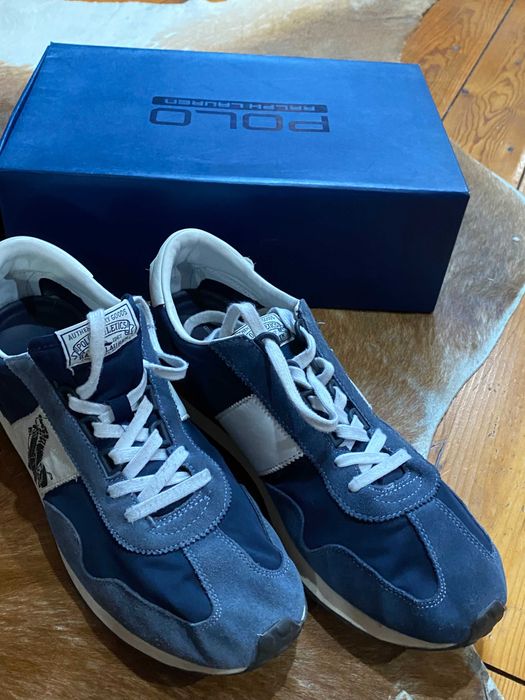 Ténis Ralph Lauren Polo com caixa 45