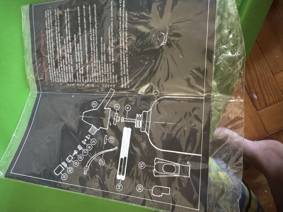 Conjunto Barman com garrafa Sifão em vidro