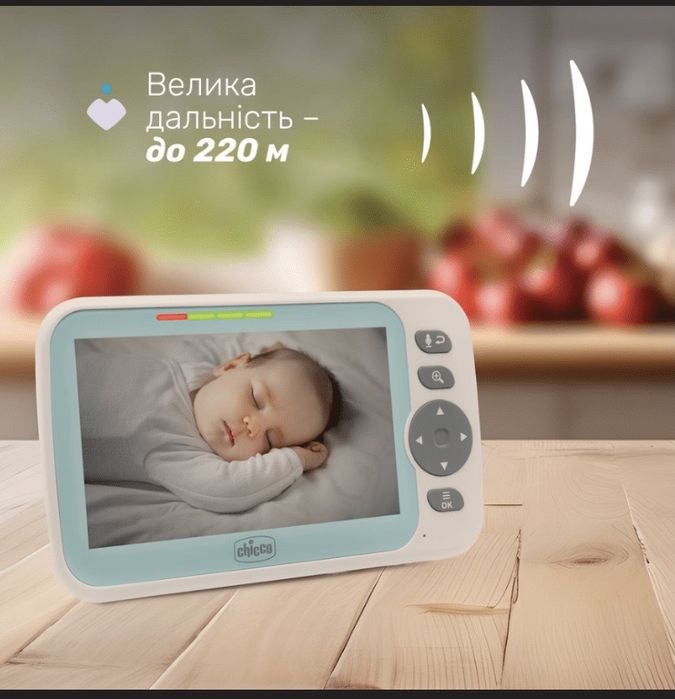 Видеоняня Chicco video baby monitor evolution
