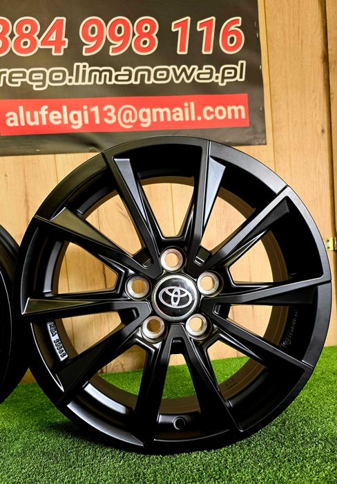 NOWE ALUFELGI TOYOTA 15x5x100 - Avensis,Prius,Verso-s,Yaris