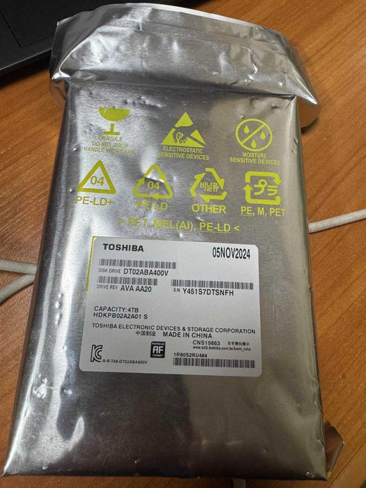 Жорсткий диск 4Тб WD Red Pro Seagate SkyHawk