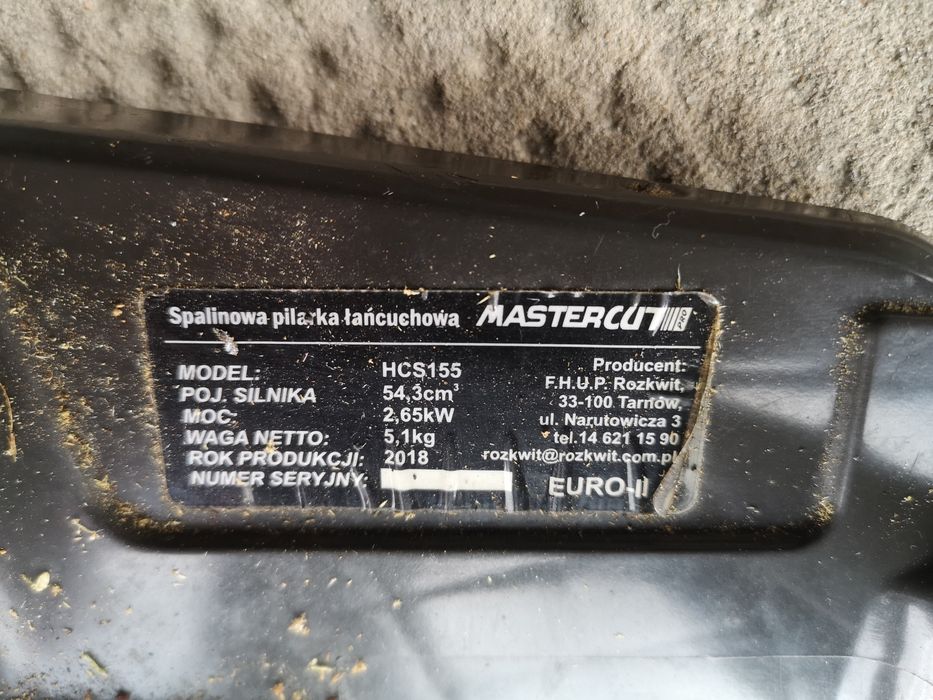 Piła Mastercut 155 USZKODZONA  (zatarta)