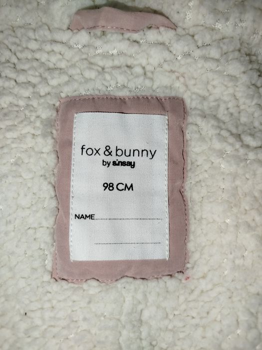 Kurtka zimowa dziewczeca 98