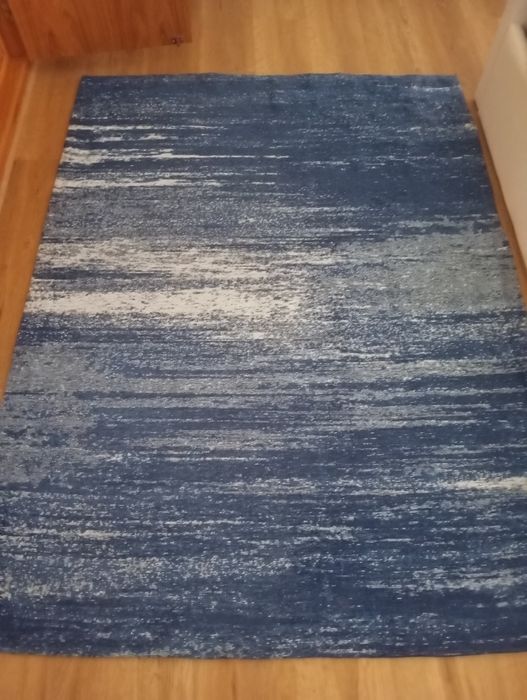 Carpete  em tons de azul