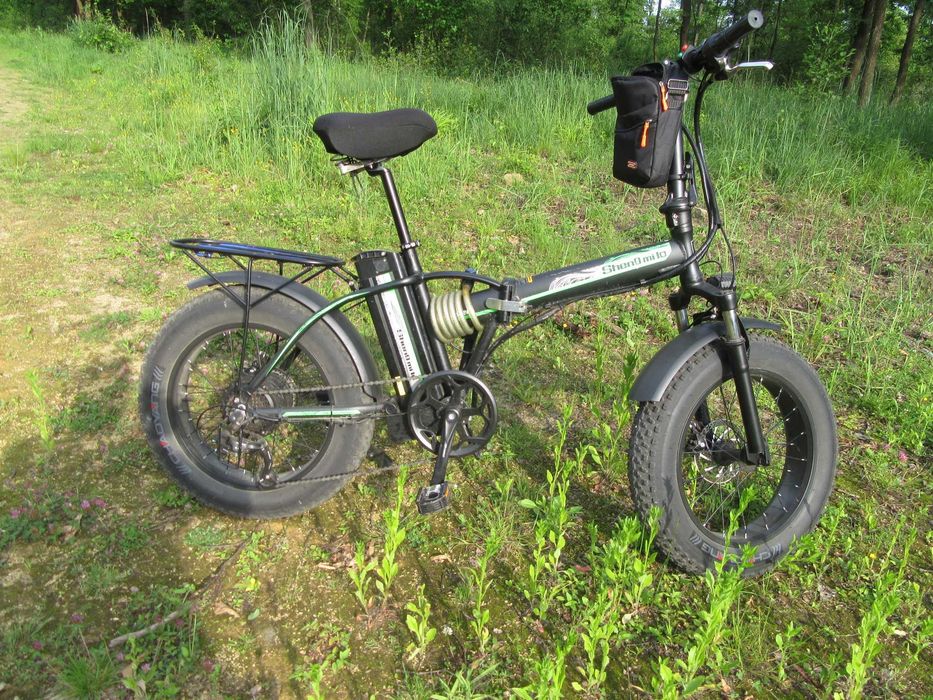 Rower elektryczny składany fatbike