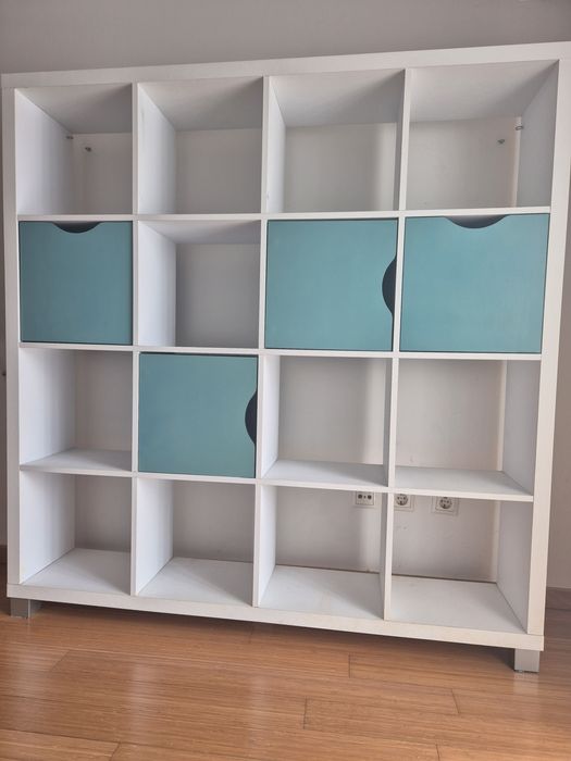 KALLAX estante branco 147x147 IKEA