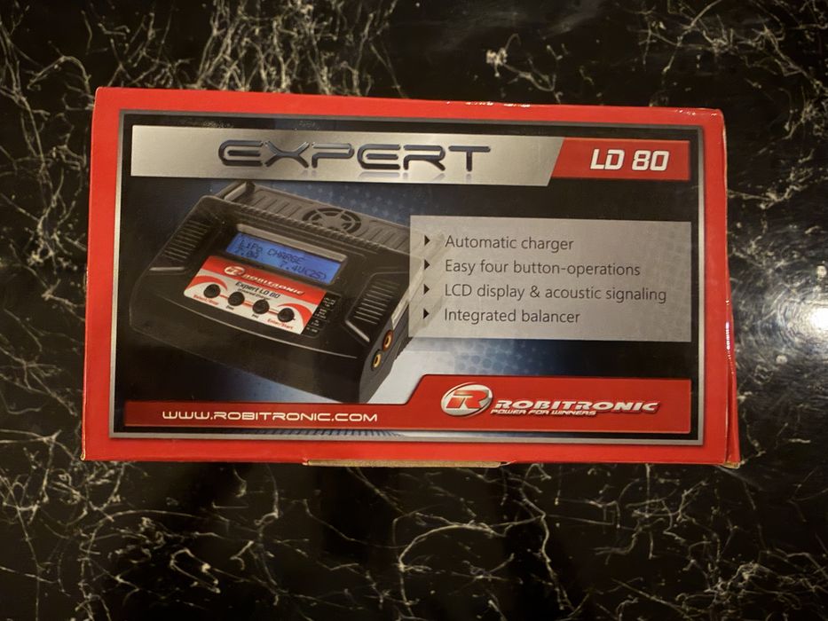 Carregador Robitronic Expert LD 80 RC (NOVO)