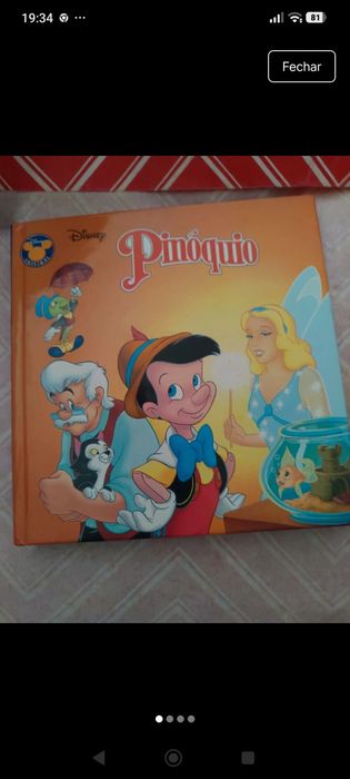 Livro o Pinóquio