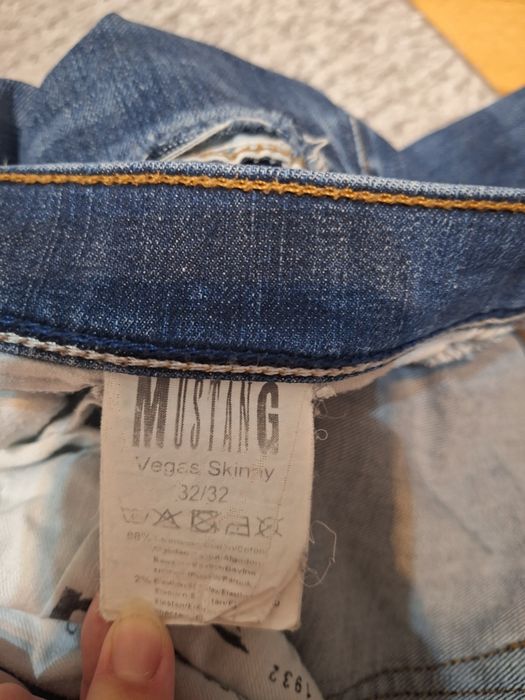 Spodnie męskie mustang w32