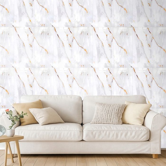 x10 samoprzylepny panel ścienny marmur pcv laminat połysk 3d płytki 30x60